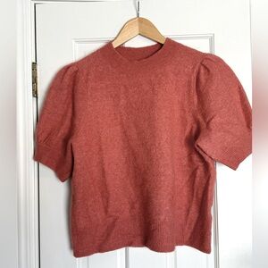 Ann Taylor Puff Short Sleeve Sweater